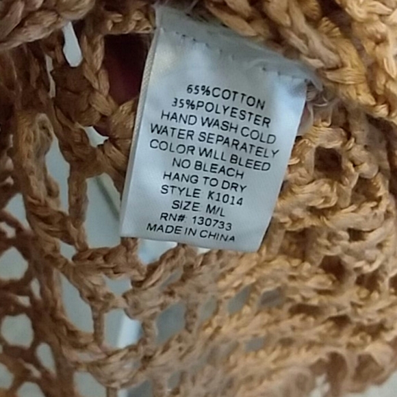 Kori America fringe boho vest med/large - Picture 6 of 6